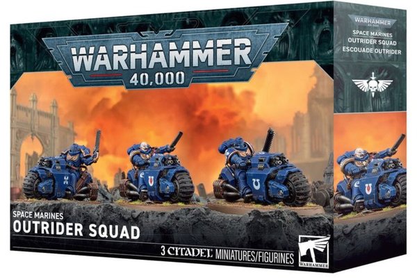 Warhammer 40K - Outrider Squad de la Space Marines