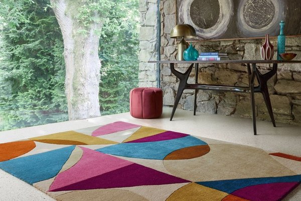 Covor Oblix Multi Shape Multicolor 160x230 cm, Flair Rugs