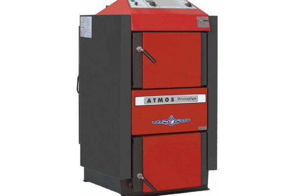 Cazan (centrala) combustibil solid, gazeificare, Atmos, DC50S, otel, 49kW