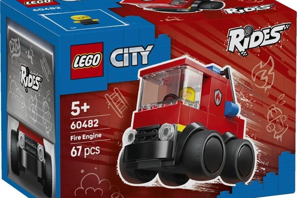 Lego City - Vehicule - Camioneta de pompieri 60482