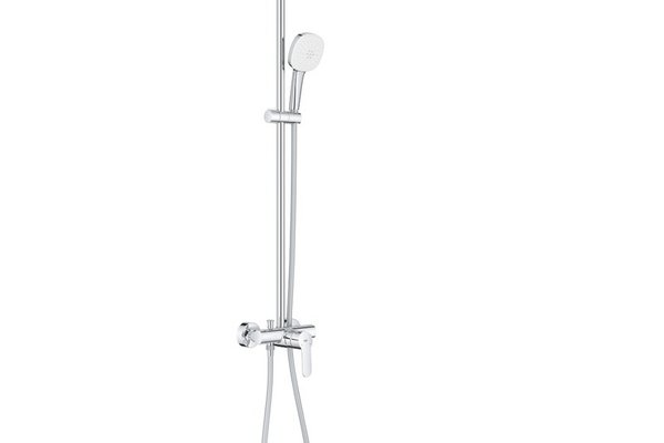 Sistem de dus Grohe Tempesta Cube 250, aparent, 250 mm, 1 functie, crom-26692001