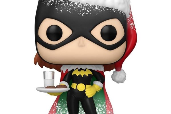 Figurina Funko POP! Heroes Holiday '24 - Batgirl with Cookies & Milk