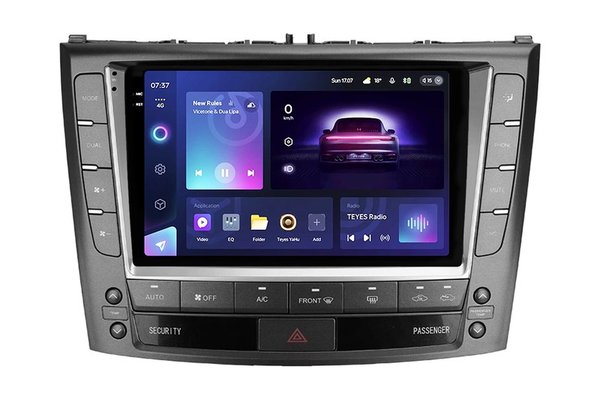 Navigatie Auto Teyes CC3 2K pentru Lexus IS 2005-2013, 6+128GB, 9.5 inch QLED, Octa-core 2GHz, Android 4G, Bluetooth 5.1, DSP