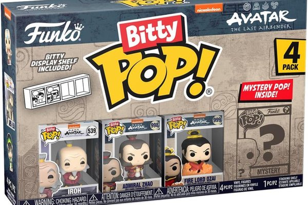 Set 4 Mini Figurine Funko Bitty POP! Avatar TLA - Iroh