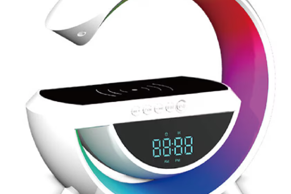 Boxa Lampa ZQS 1222 cu Bluetooth si FM - 12W, 1500mAh, Iluminare Ambientala