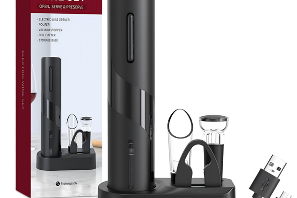 Set Tirbuson electric din 5 piese Incarcare USB multifunctional
