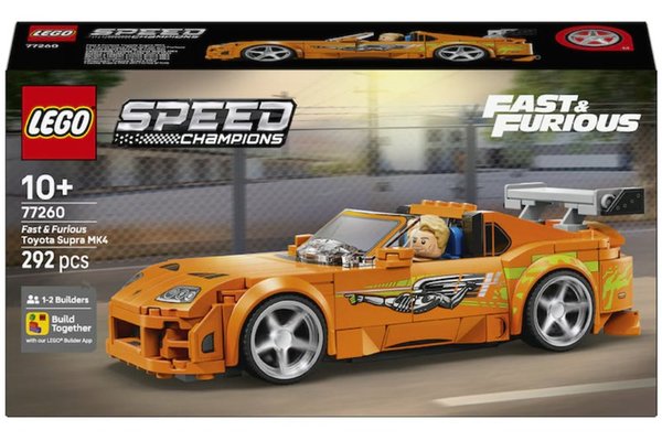 Lego Speed Champions - Toyota Supra MK4 din Furios si iute (77260)