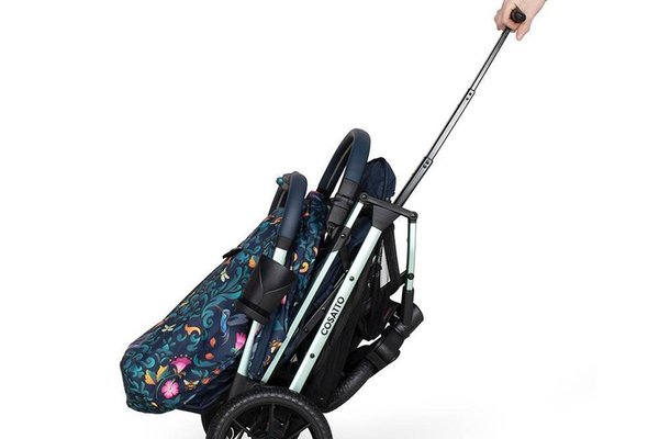 Carucior pentru copii Cosatto Woosh Trail Wildling 0-25 kg, Sistem Troller, Material Ecologic, Suport pahar, Husa de ploaie