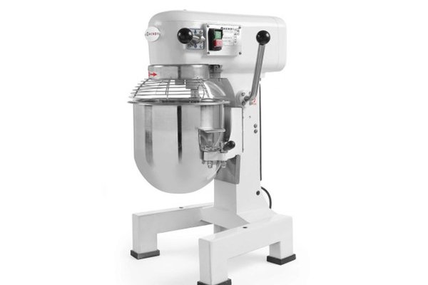 Mixer profesional planetar Heavy Duty cu vas detasabil 3 viteze, vas inox, Hendi 10 litri 600 W