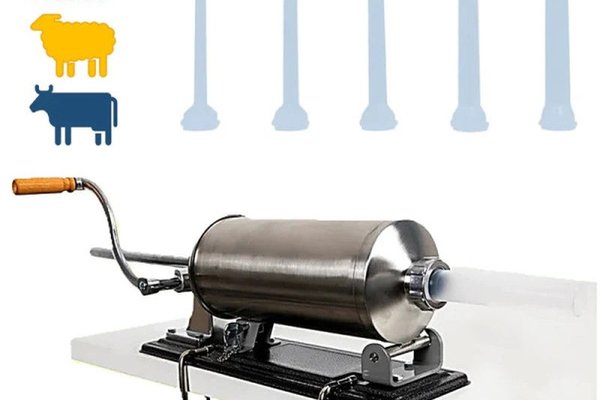 Carnatar Orizontal Inox 4 kg, 5 Palnii Incluse Micul Fermier GF-0822