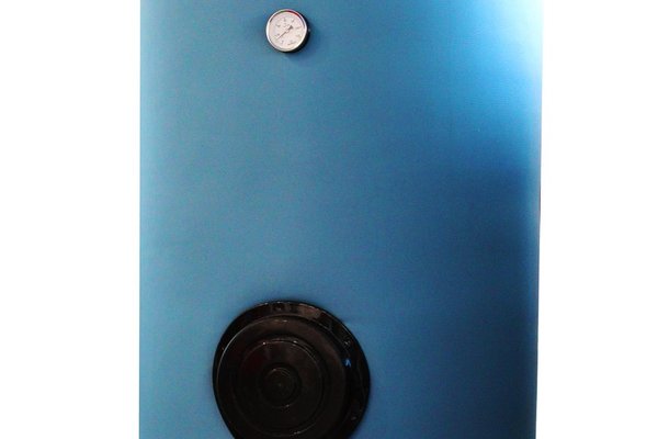 Boiler pentru pompa de caldura cu serpentina marita FORNELLO SOL HP 200 LT 1S montaj pe sol, izolatie termica, manta de protectie , flansa de vizitare