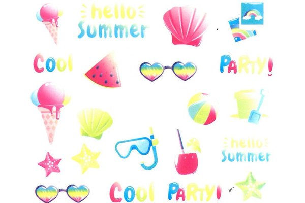 Sticker decor unghii BN1695 - BN1694