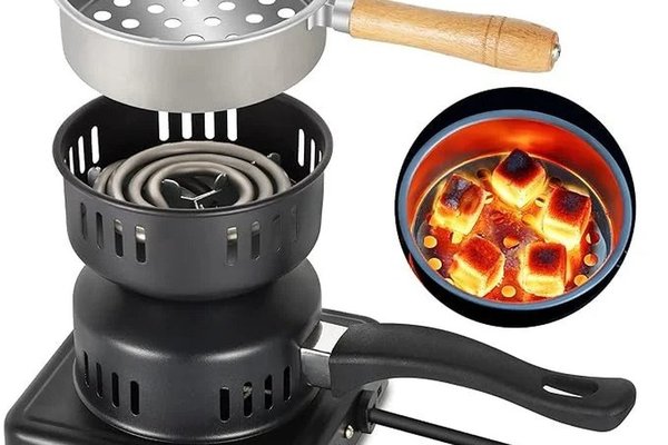Arzator electric compact pentru carbuni de narghilea SN-002