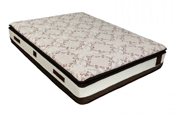 Saltea Super Lux Ortopedica Forte Relaxa cu topper LOTUS cu arcuri, 200x200 cm, H 33 cm