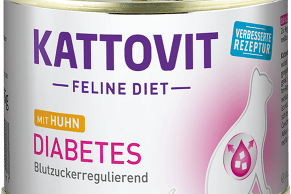 Kattovit Diabetic Pui, Hrana Umeda pentru Pisici, 185 g