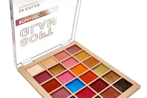 Paleta de Farduri Romantic Color Soft Glam, 24 Culori, 02, 24 g