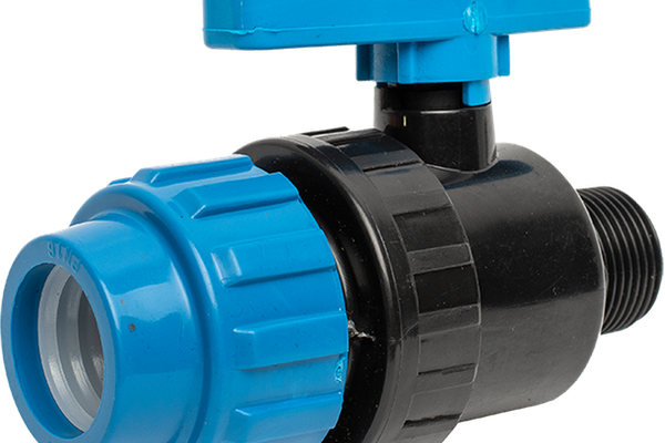 Robinet Pvc Cu Bila Compresiune X Fe, 32x1"