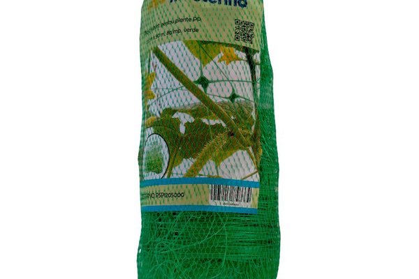 Plasa de suport pentru plante MESTERINO PSP1205000 din polipropilena, 1.20m x 50m, 8g/mp, verde