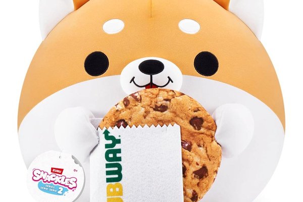 Figurina de Plus Snackles - 35 cm - Corgi&Subway (Shaun)