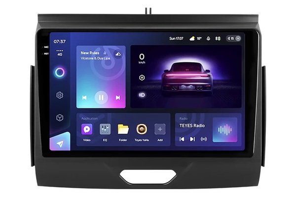 Navigatie Auto Teyes CC3 2K pentru Ford Ranger P703 (2015-2022) - 6+128GB, 9.5" QLED, Octa-core 2GHz, Android, Bluetooth 5.1