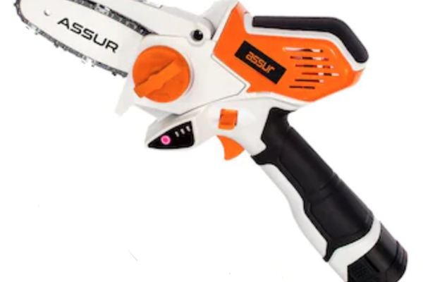 Mini Fierastrau electric ASR -CS18 portabil cu 2 acumulatori  si aparatoare lant