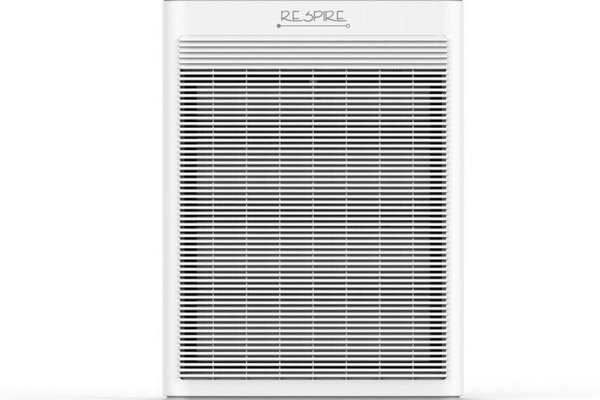 Purificator de aer Airbi Respire Alb, automatizare, control prin Wi-Fi din aplicatie mobila, afisaj, ionizator, lampa UV-C, temporizator