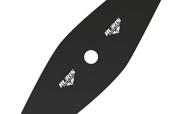 Disc de tuns iarba, cu 2 taisuri, negru