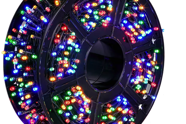 Instalatie de Craciun tip Rola interior sau exterior rezistenta 50m 300LED MULTICOLOR