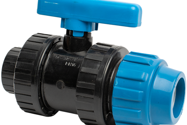 Robinet Pvc Cu Bila Compresiune X Fe, Dimensiune 225x3/4"