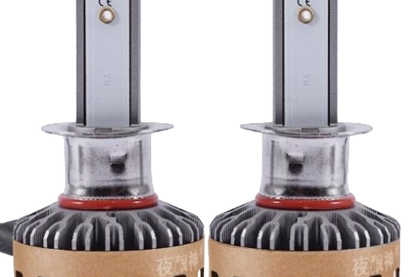 Set 2 Becuri Led H3 cu 3 Nuante De Culori (galben, alb, xenon)