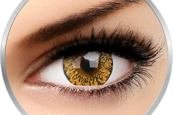 Lentile de Contact Colorate Lovely Eyes Baby Brown - 30 Purtari, 2 Lentile/Set