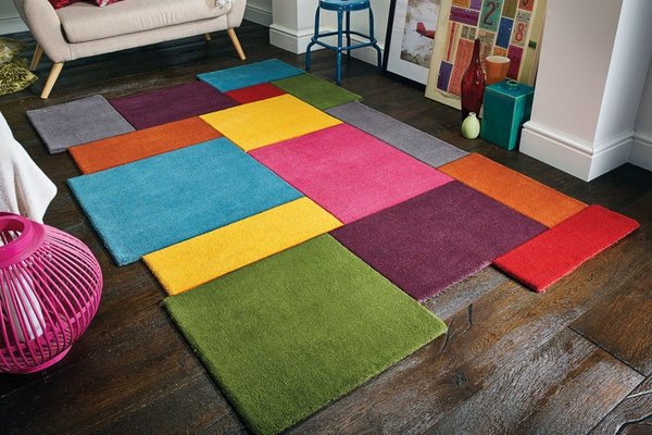 Covor Collage Multicolor 90x150 cm, Flair Rugs
