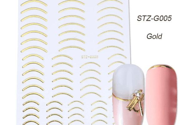 Sticker decor unghii G005 Gold