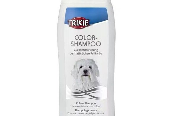 Sampon Caini Color cu Blana Alba, Trixie, 250 ml