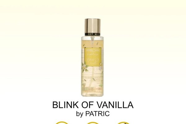 Spray de corp Blink of Vanilla de la Patric - 250 ml