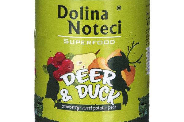 Hrana umeda caini, Dolina Noteci Superfood Cerb si Rata, 800 g