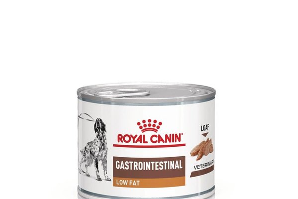 ROYAL CANIN Gastrointestinal Low Fat, XS-XL, dieta veterinara, conserva hrana umeda caini, sistem digestiv, (pate), 200 g