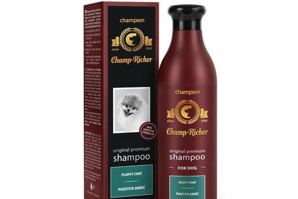 Sampon Champ Richer Caini Blana Pufoasa, 250 ml