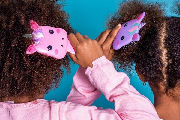 Perie de par pentru copii roz Sweet Dreams Unicorn Martinelia