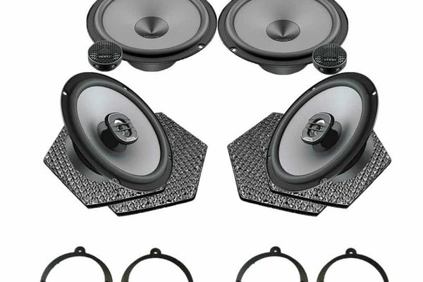 Pachet difuzoare auto Hertz Uno pentru Renault Clio 2019+, RMS 75W