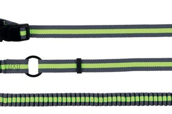 Lesa Jogging cu Amortizor 1.33-1.80 m/20 mm Verde/Negru 12763