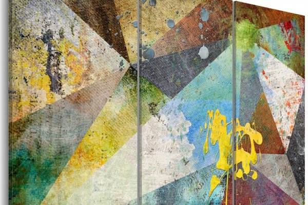 Tablou Canvas Bimago - Through the Prism of Colors, 90x60 cm