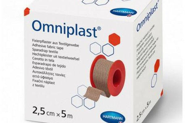 Omniplast Plasture Textil Hipoalergen 2.5cm x 5m - O Bucata