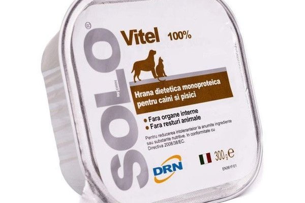 Solo 100% Carne de Vitel, 300 g
