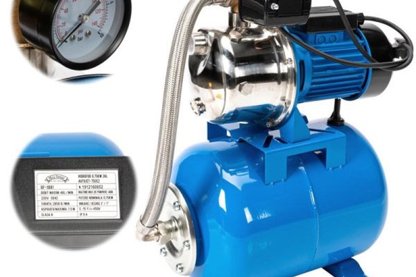 Hidrofor Electric Micul Fermier Autojet-750S2, Rezervor 24 Litri, 750 W, H Refulare 46 m (GF-1881)