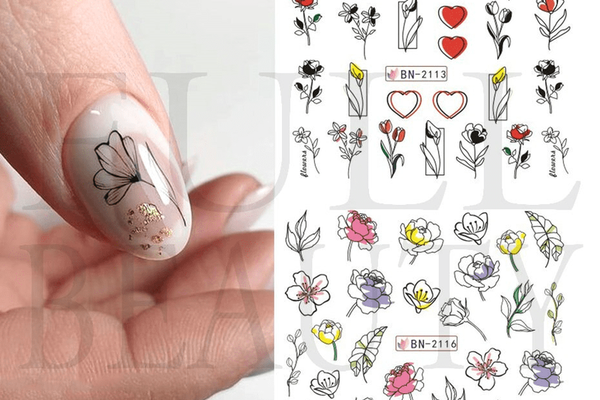 Tatuaj decor unghii BN-2113