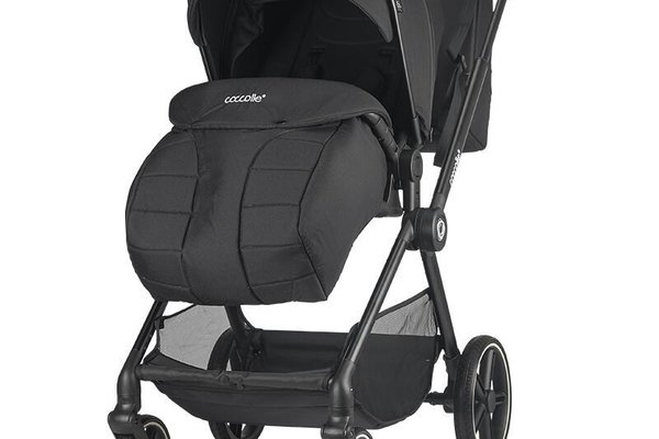 Carucior modular 3 in 1 Coccolle Lissia Anthracite + Scoica auto iSize Coccolle Knox Black