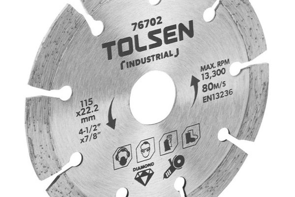 Lama de taiere diamantata (Industrial) 180x22.2 mm 10 mm,RPM 8.500 INTRERUPT