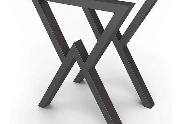 Set picioare masa metal, Homs , Negru,55X71 cm,30660