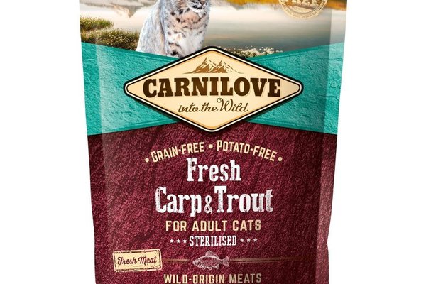 Carnilove Fresh Carp and Trout, Sterilised Adult, 400 g